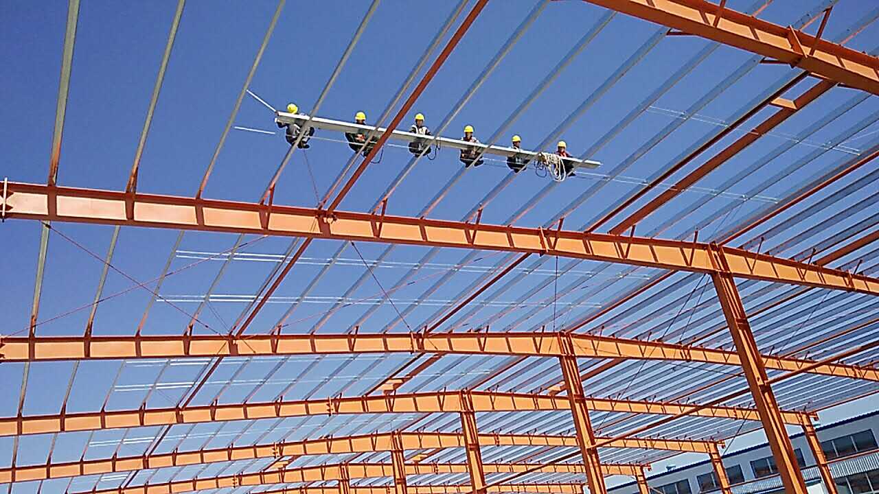 沈阳润邦达美汽车产业园一期钢结构工程